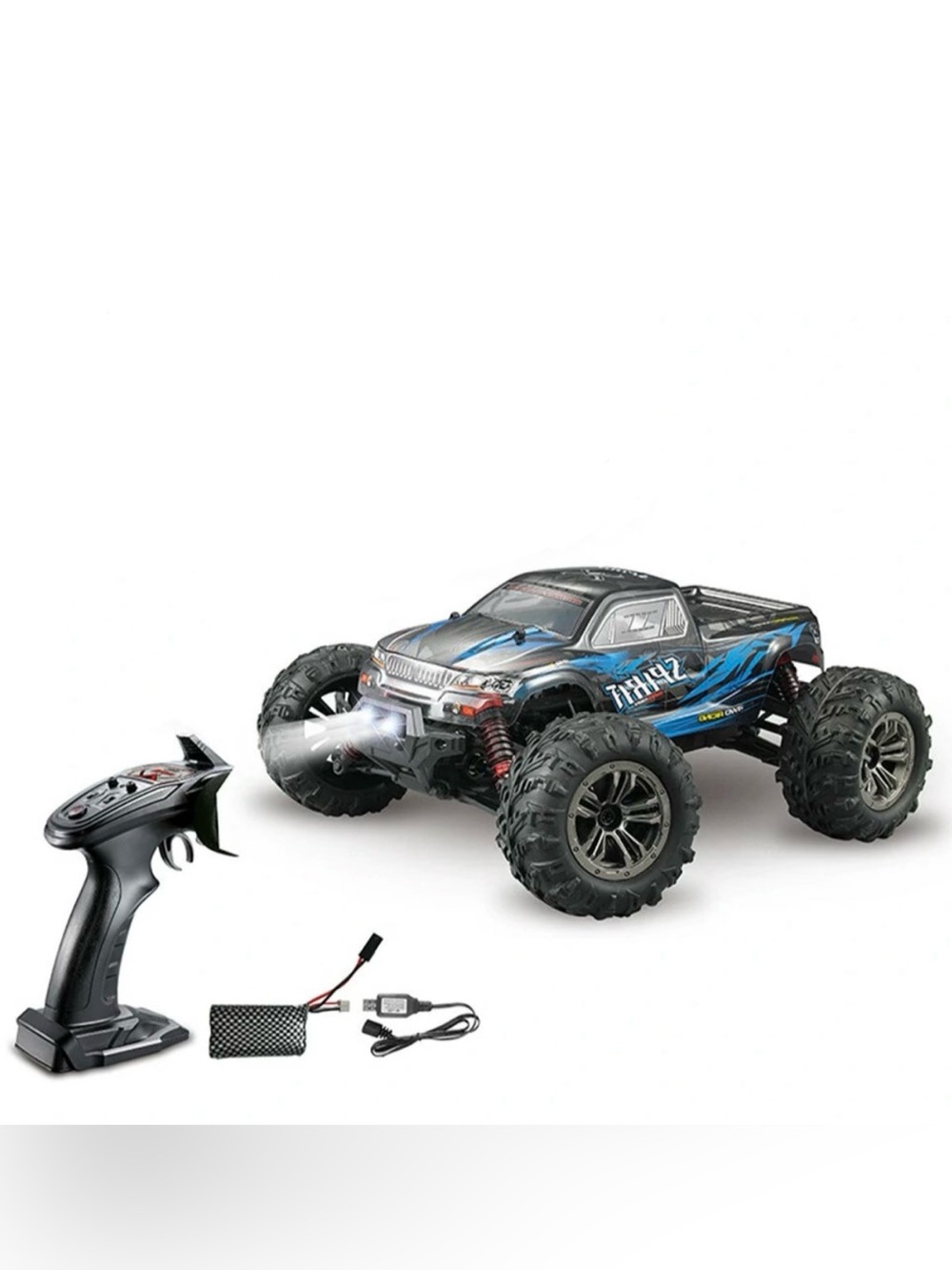 Hosim Spirit 1/16 RC Monster Truck 4WD High Speed Off Road Car Remote & Charger